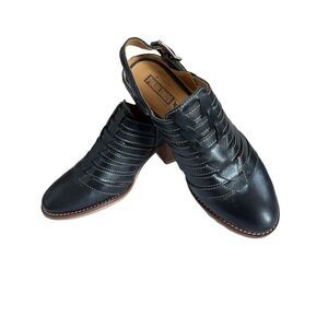 PIKOLINOS 35 US6 Andorra Brandy Block Heel Sling Back Shoes